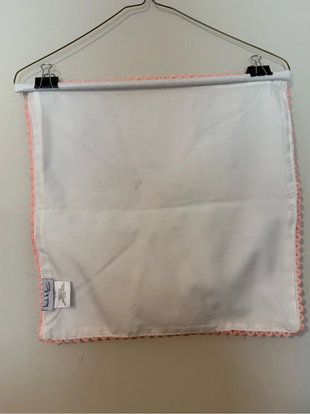 Nicole Miller Home Pink Coral Butterfly Print Placemats